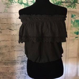 🔥2 for $24🔥 American Rag crochet crop top